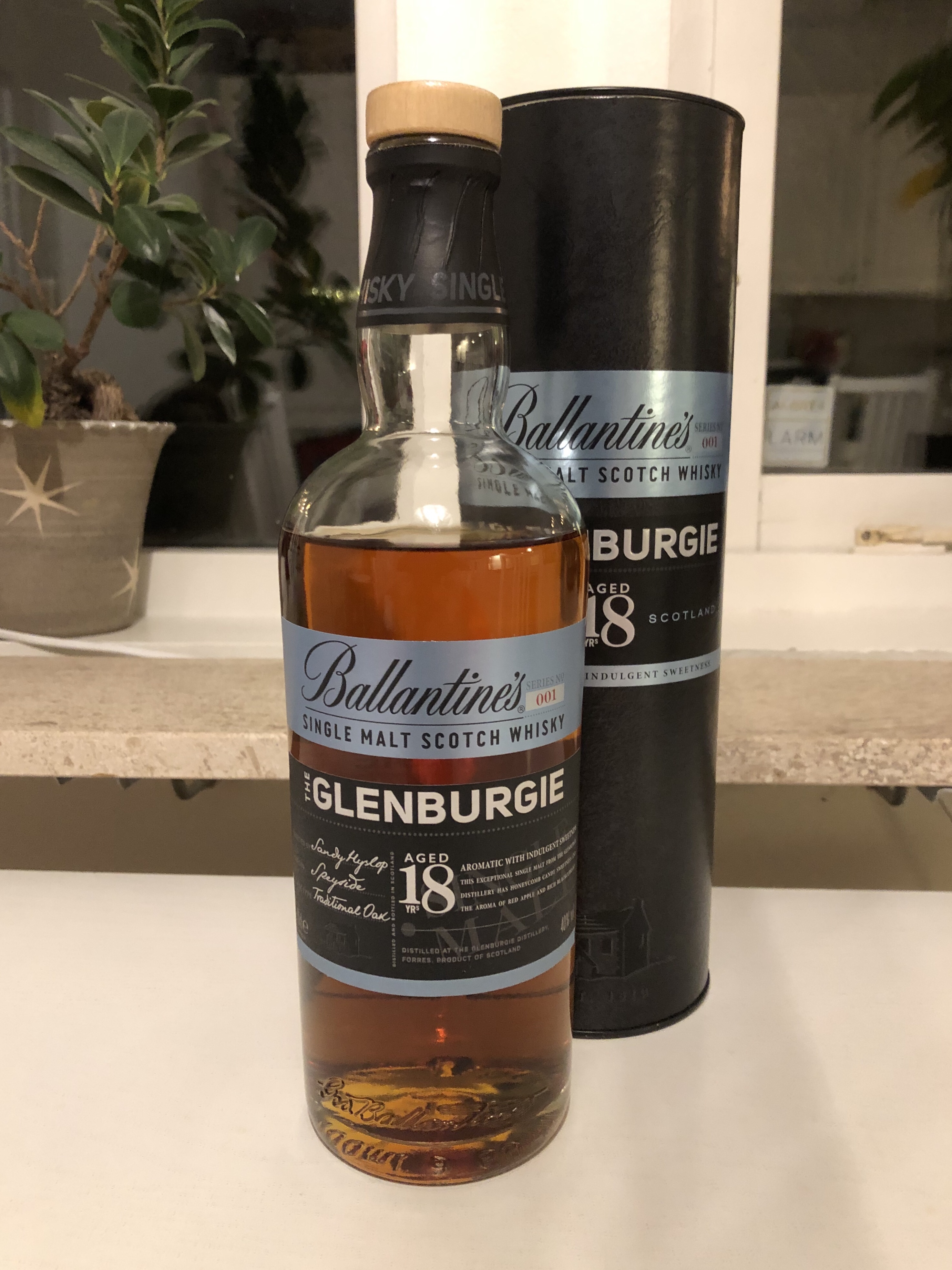 Ballantine's Glenburgie 18 YO | William's Whisky Database